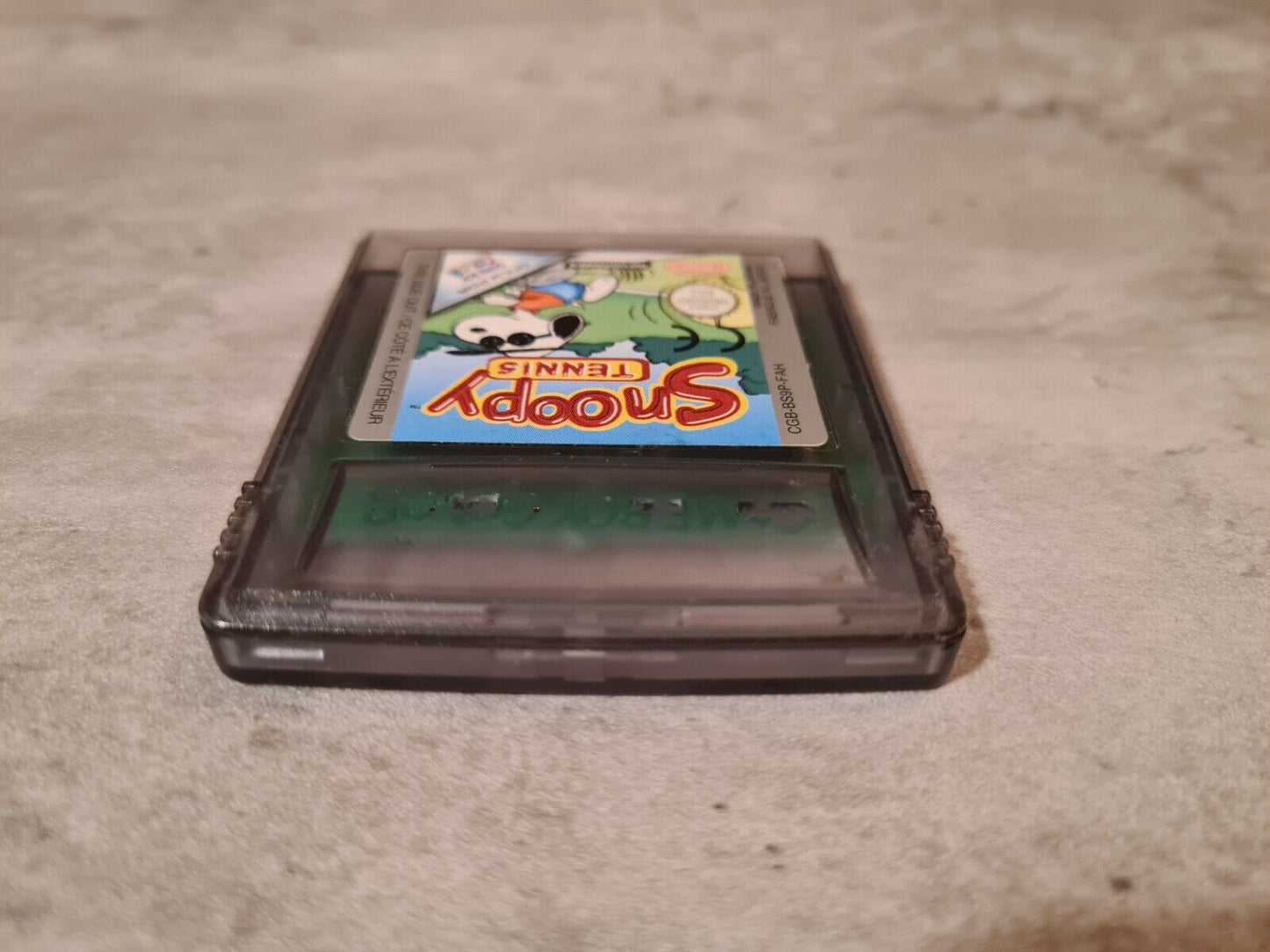 Nintendo Game Boy Color Snoopy Tennis FAH Modul - T-Retro-Games