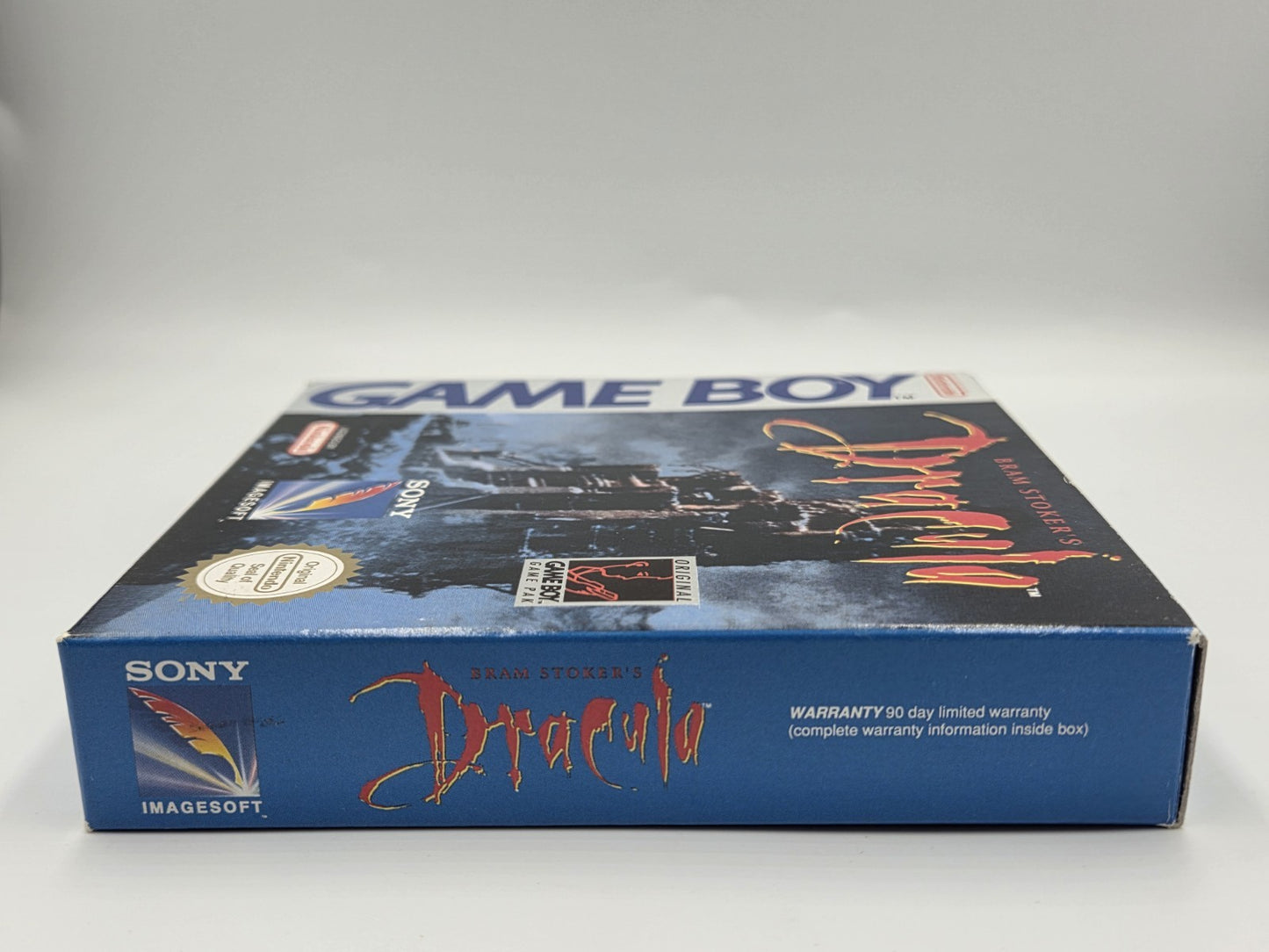Nintendo Game Boy Classic Spiel Bram Stoker's Dracula mit OVP und Anleitung UKV