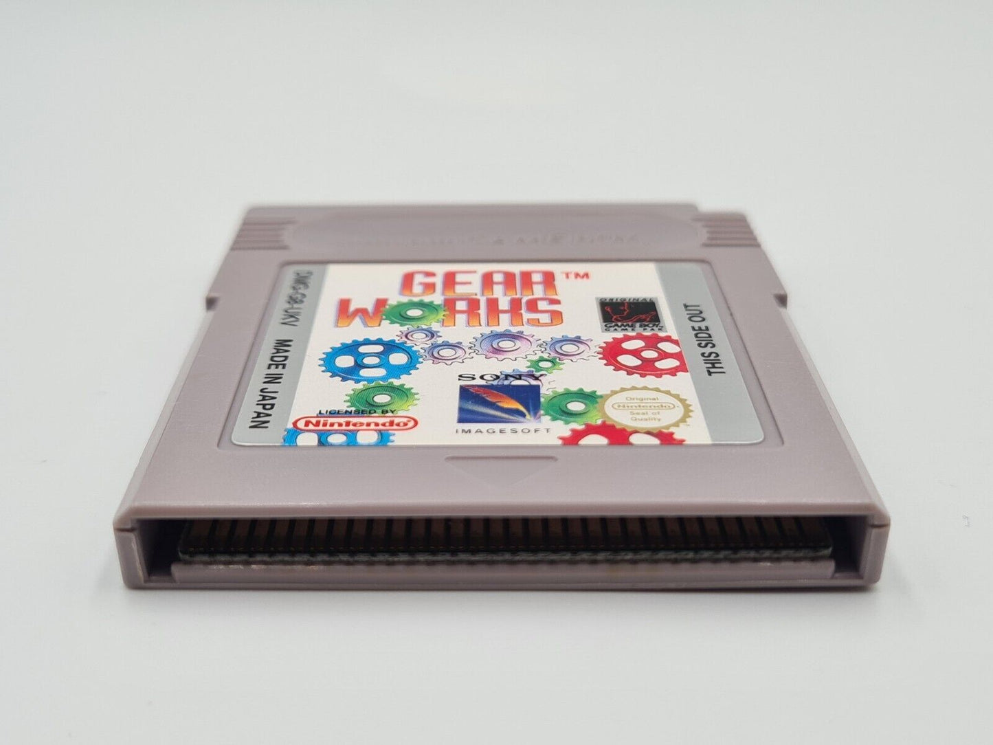 Nintendo Game Boy Classic Spiel Gear Works Modul UKV - T-Retro-Games