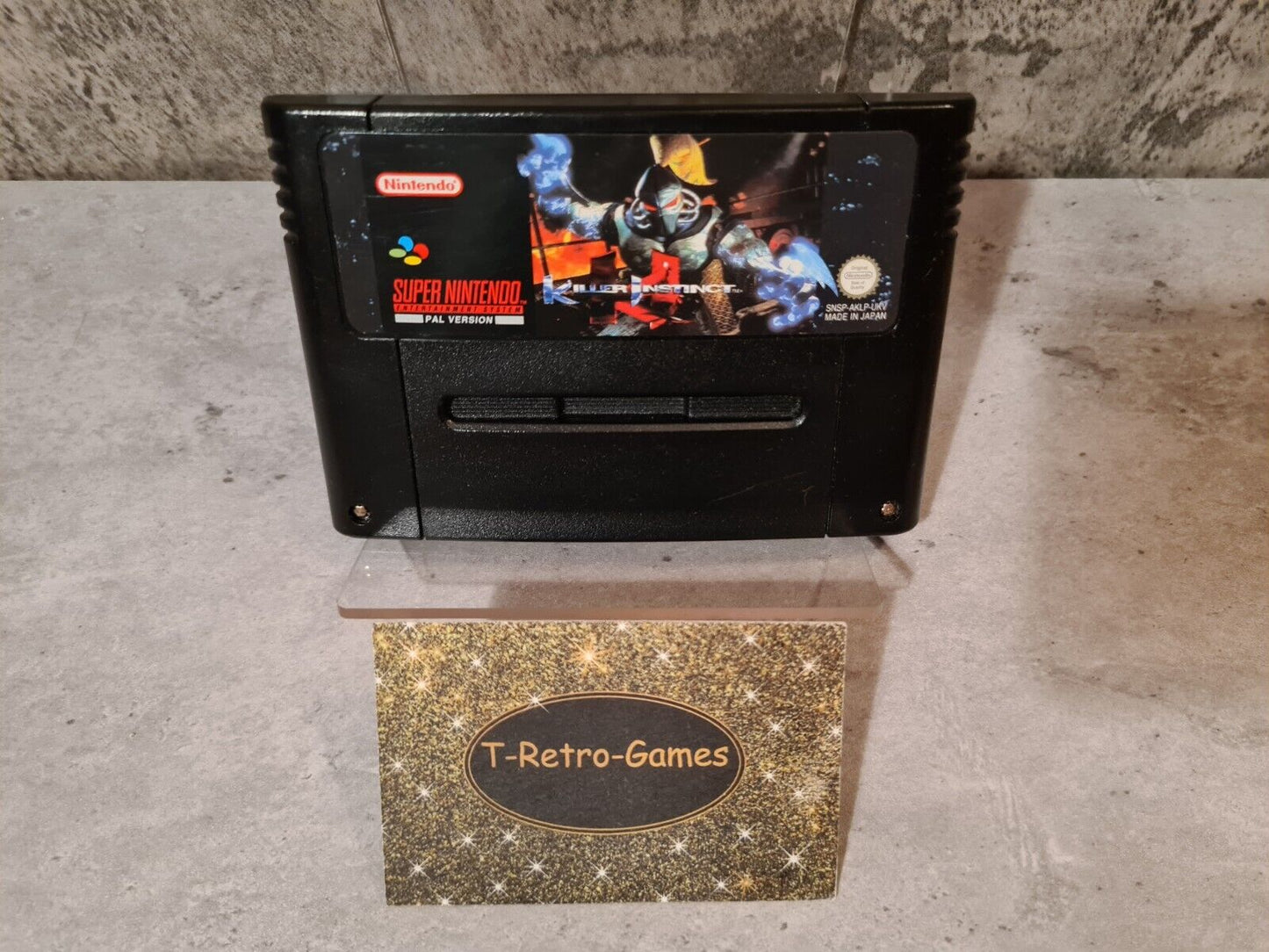 SNES Super Nintendo Killer Instinct Modul UKV - T-Retro-Games