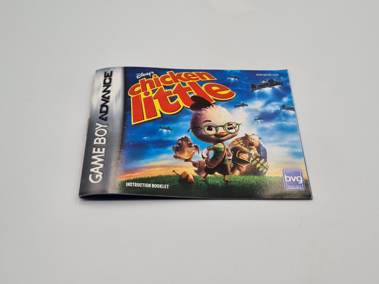 Nintendo Game Boy Advance Disney's Chicken Little mit OVP und Anleitung USA - T-Retro-Games