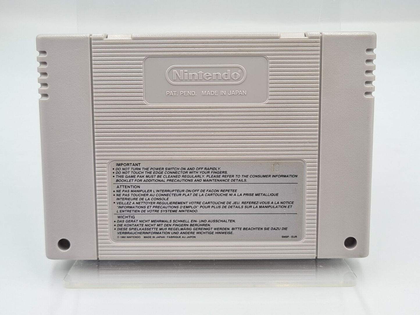 SNES Super Nintendo Fifa Soccer 96 Modul EUR - T-Retro-Games