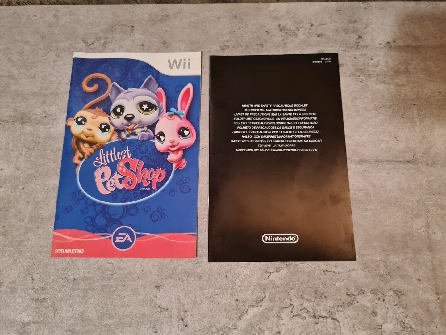 Nintendo Wii Spiel Littlest Pet Shop mit OVP und Anleitung NOE