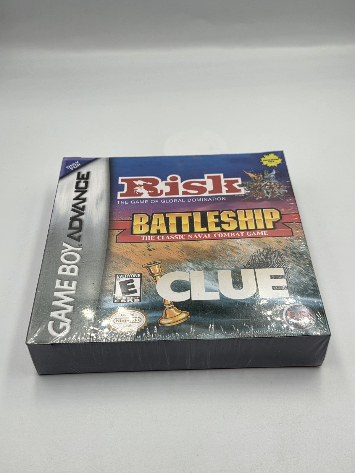 Nintendo Game Boy Advance Risk Battleship Clue USA Sealed Neu New
