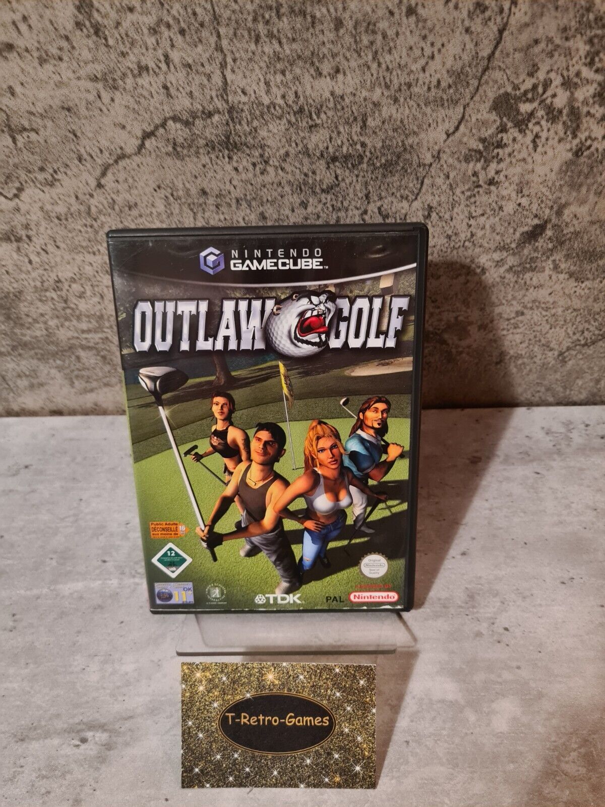 Nintendo GameCube Outlaw Golf mit OVP und Anleitung EUR - T-Retro-Games