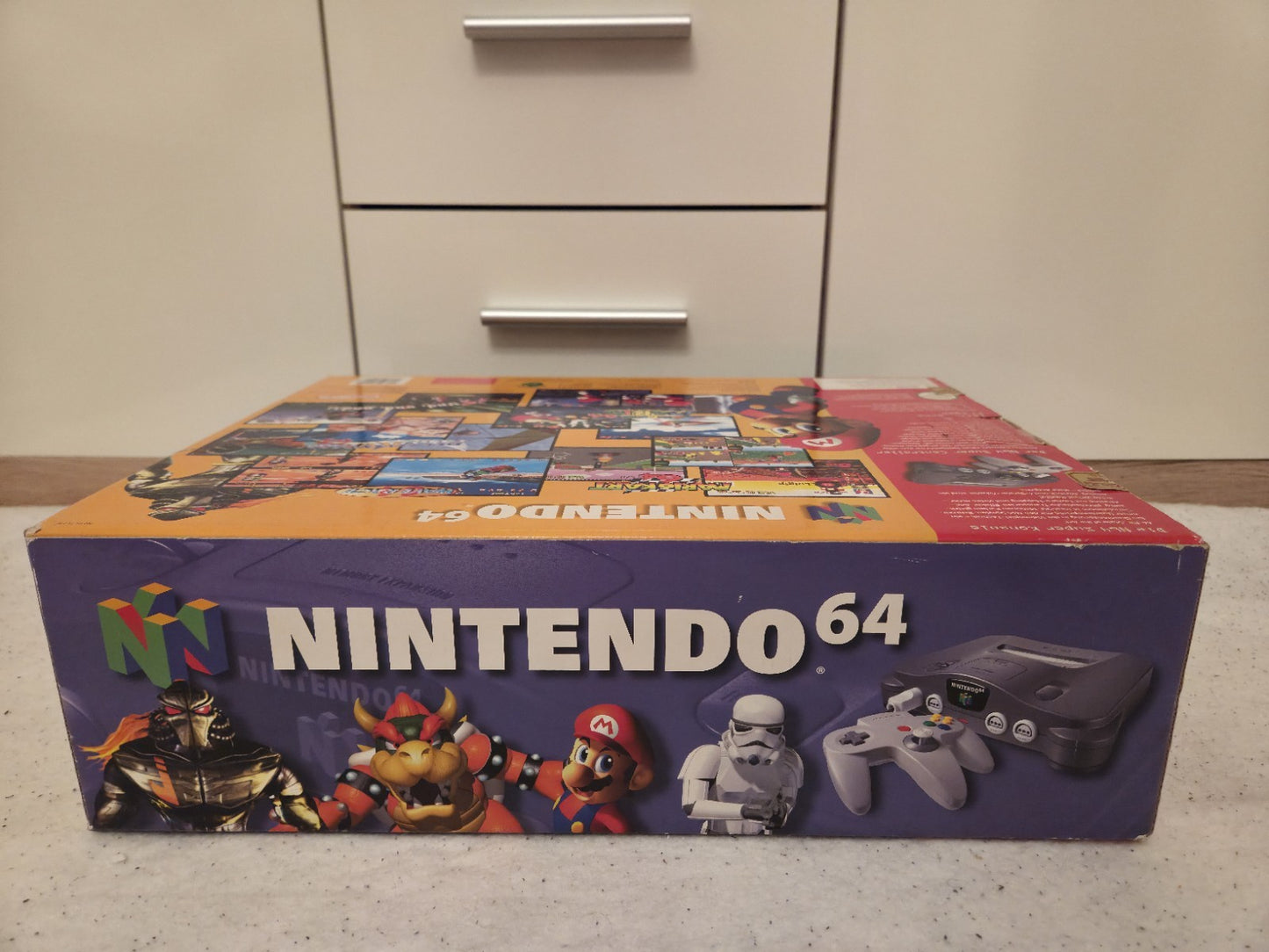 N64 Nintendo 64 Schwarz Black Konsole Console OVP