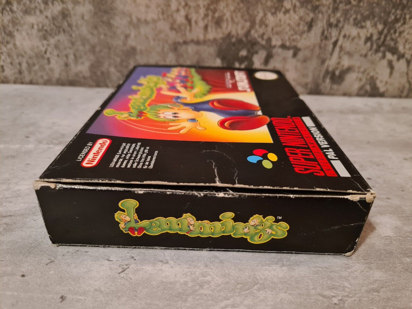 SNES Super Nintendo Lemmings mit OVP und Anleitung FRG - T-Retro-Games