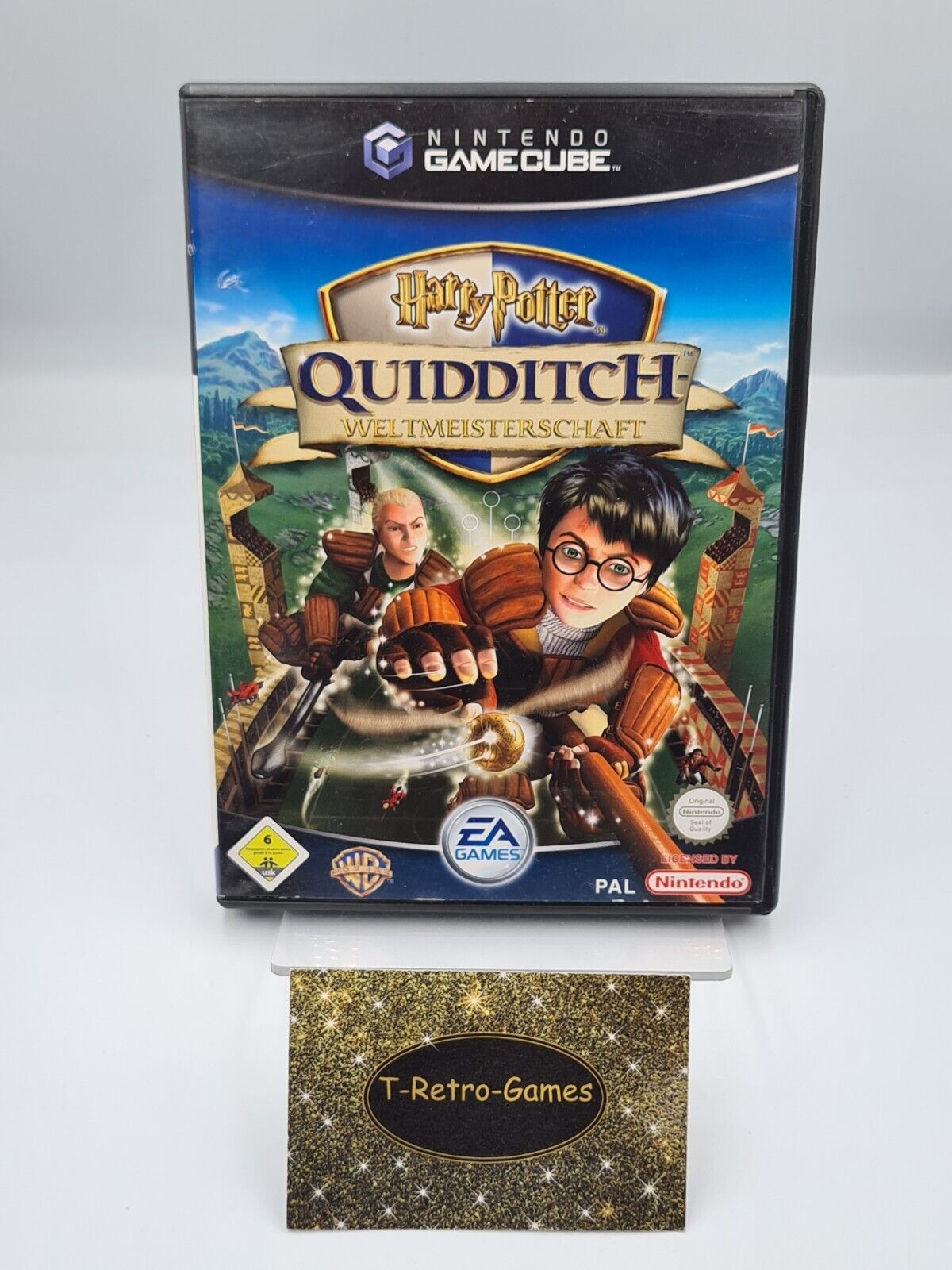 GameCube Harry Potter Quidditch Weltmeisterschaft mit OVP und Anleitung NOE