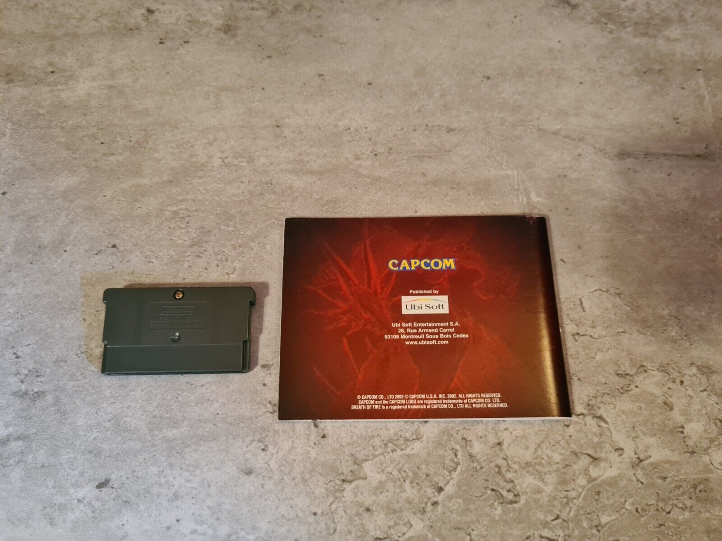 Nintendo Gameboy Advance Breath of Fire II mit OVP und Anleitung EUR - T-Retro-Games