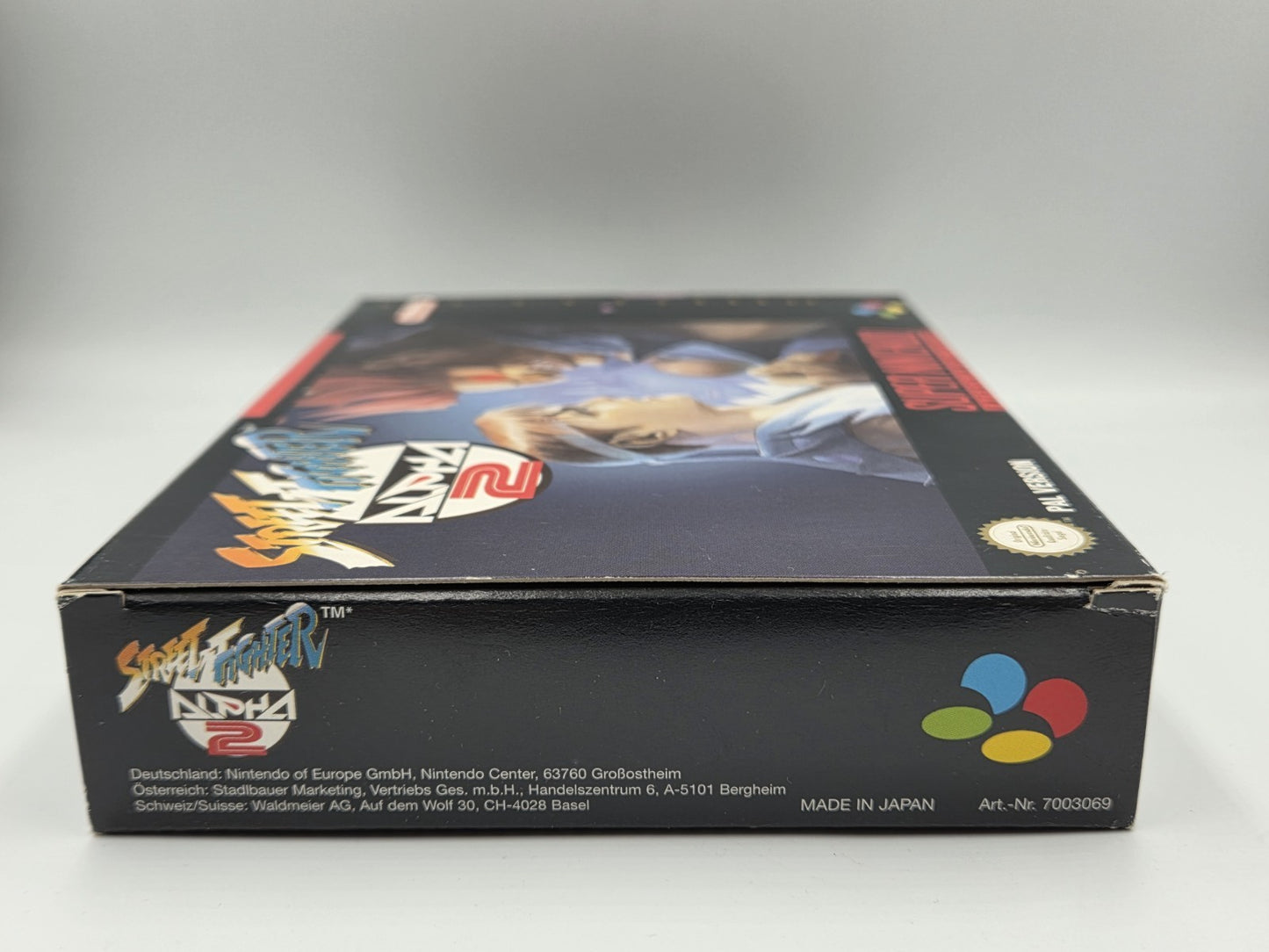 SNES Super Nintendo Street Fighter Alpha 2 II mit OVP und Anleitung NOE