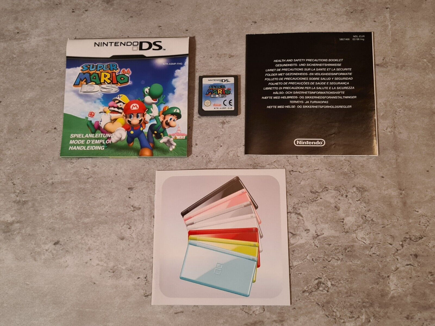 Nintendo DS Super Mario 64 DS mit OVP und Anleitung FHG - T-Retro-Games