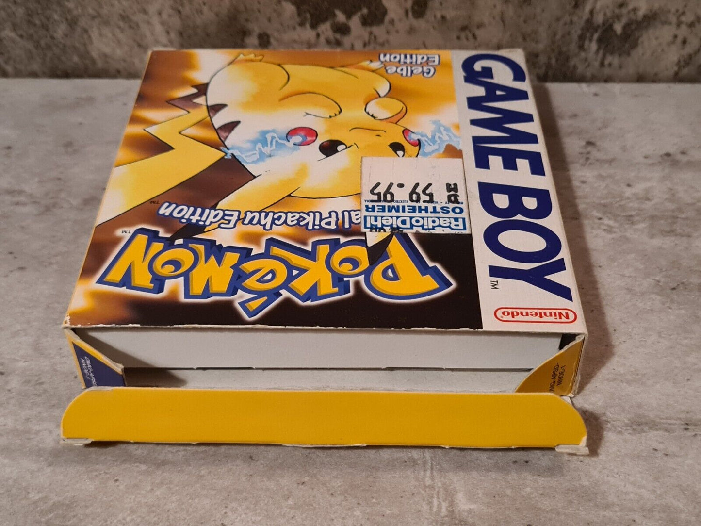 Nintendo Game Boy Classic Pokemon Special Pikachu Edition + OVP + Anleitung NOE - T-Retro-Games