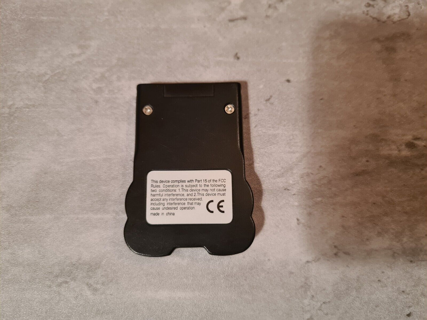 Nintendo Gamecube Memory Card 4 M Schwarz Black - T-Retro-Games