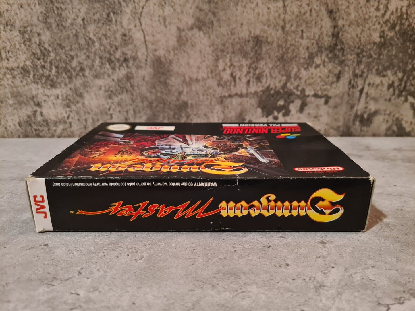 SNES Super Nintendo Dungeon Master mit OVP und Anleitung UKV - T-Retro-Games