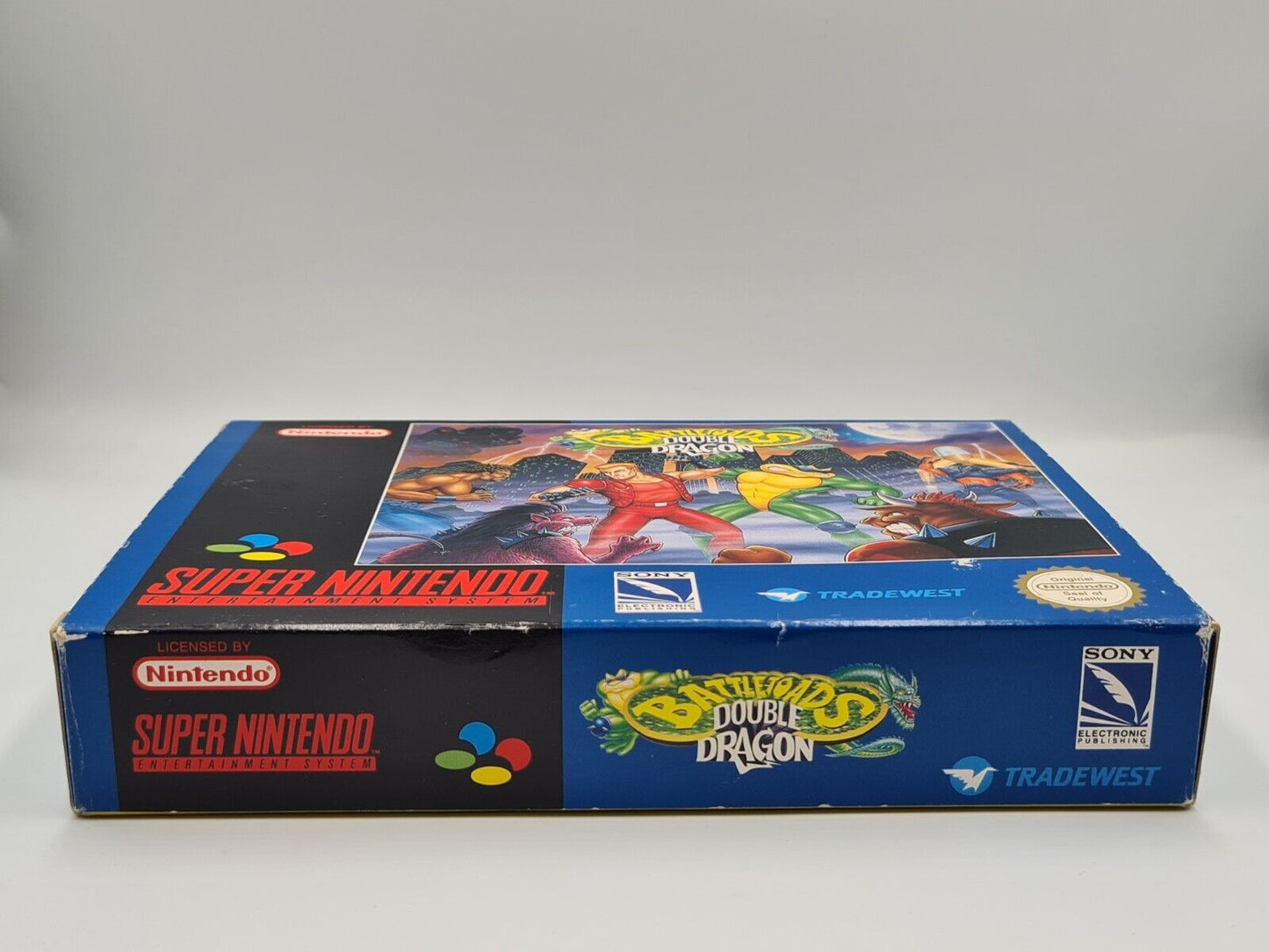 SNES Super Nintendo Battletoads Double Dragon mit OVP und Anleitung UKV - T-Retro-Games