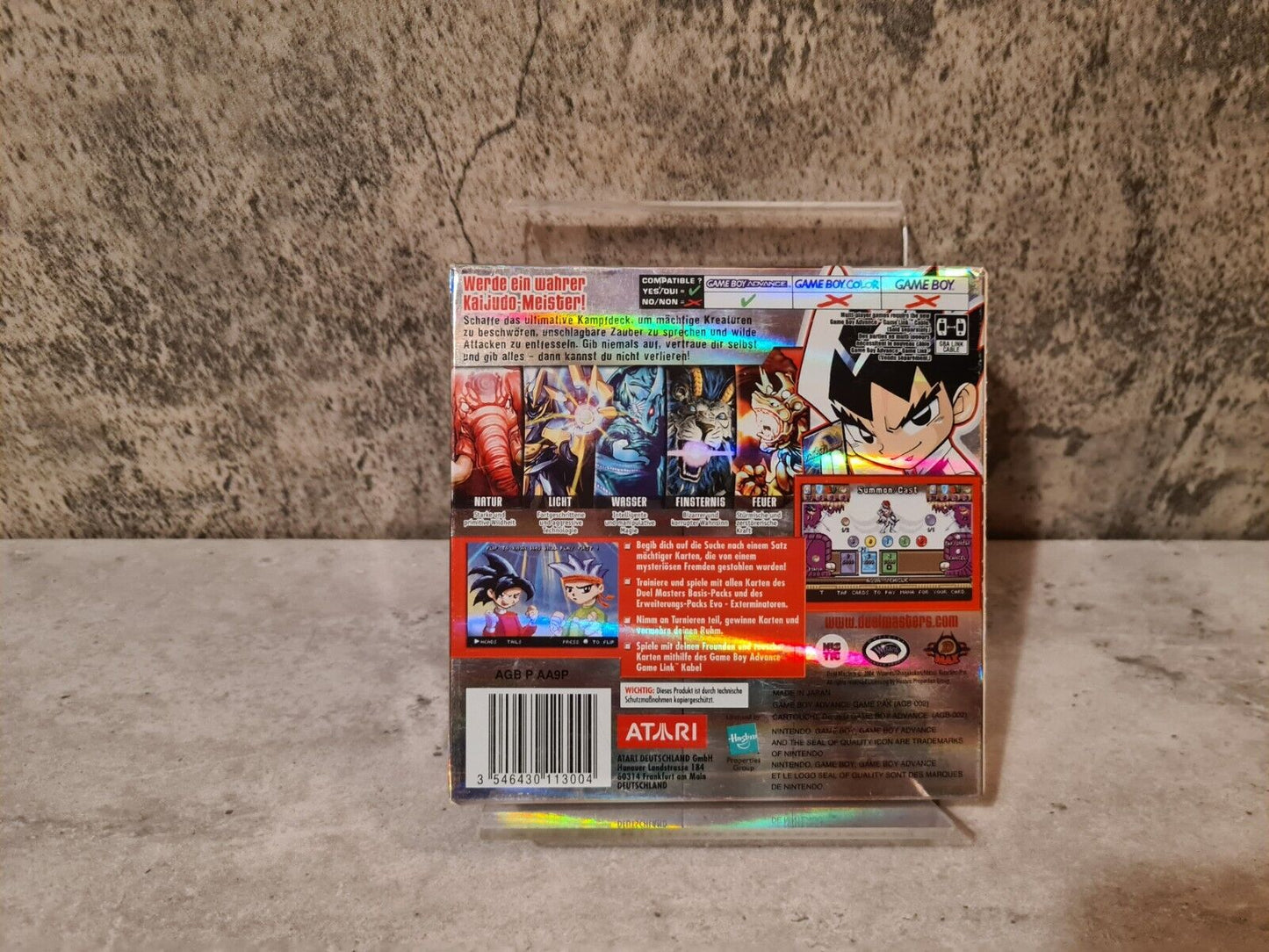Gameboy Advance Duel Masters Sempai Legends mit OVP und Anleitung + Karten NOE - T-Retro-Games