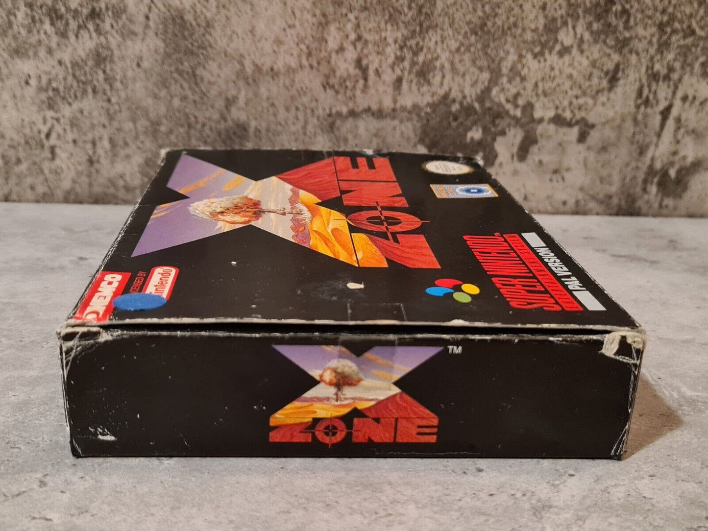 SNES Super Nintendo X-Zone mit OVP und Anleitung SCN - T-Retro-Games