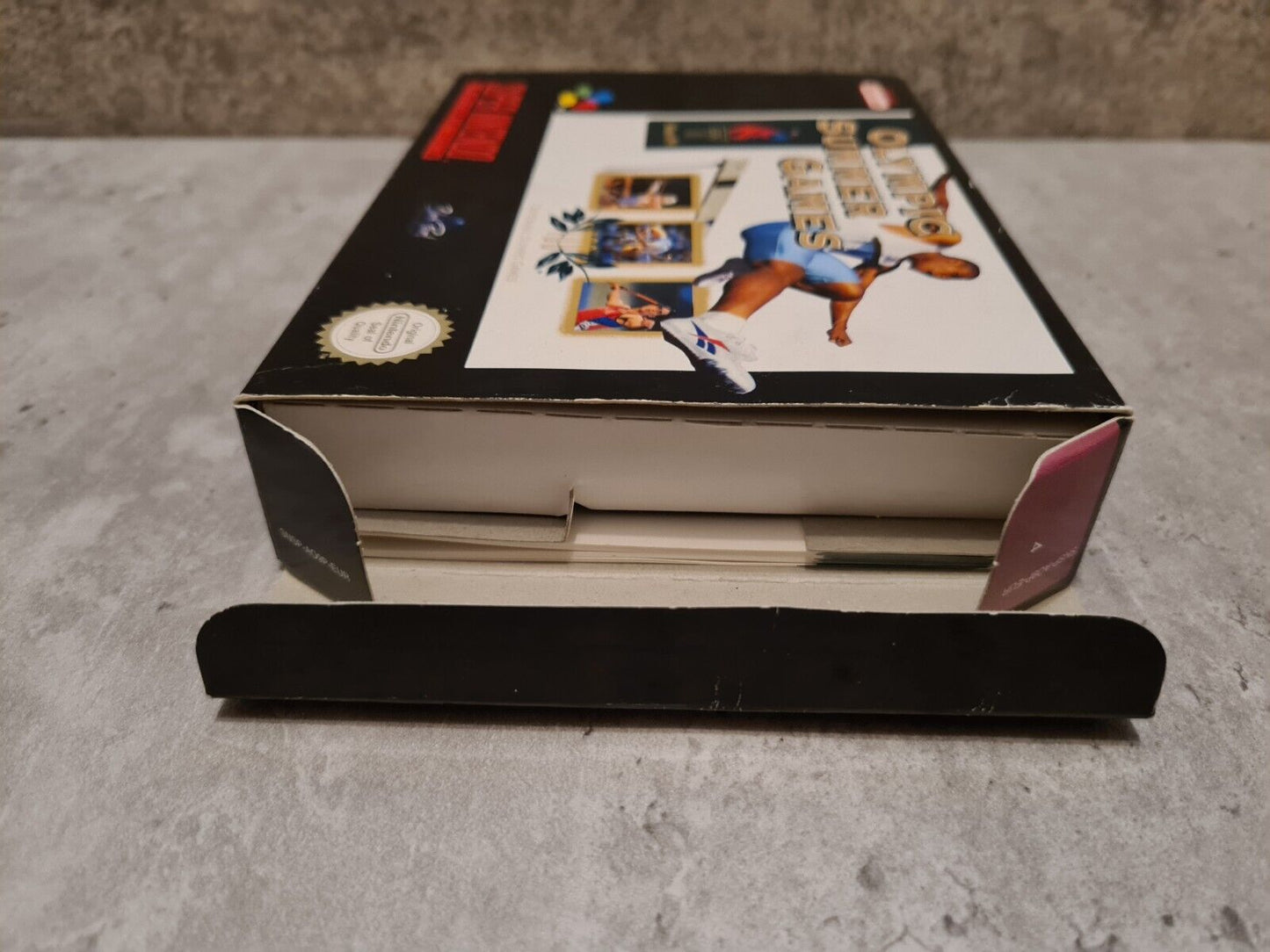 SNES Super Nintendo Olympic Summer Games mit OVP und Anleitung EUR - T-Retro-Games