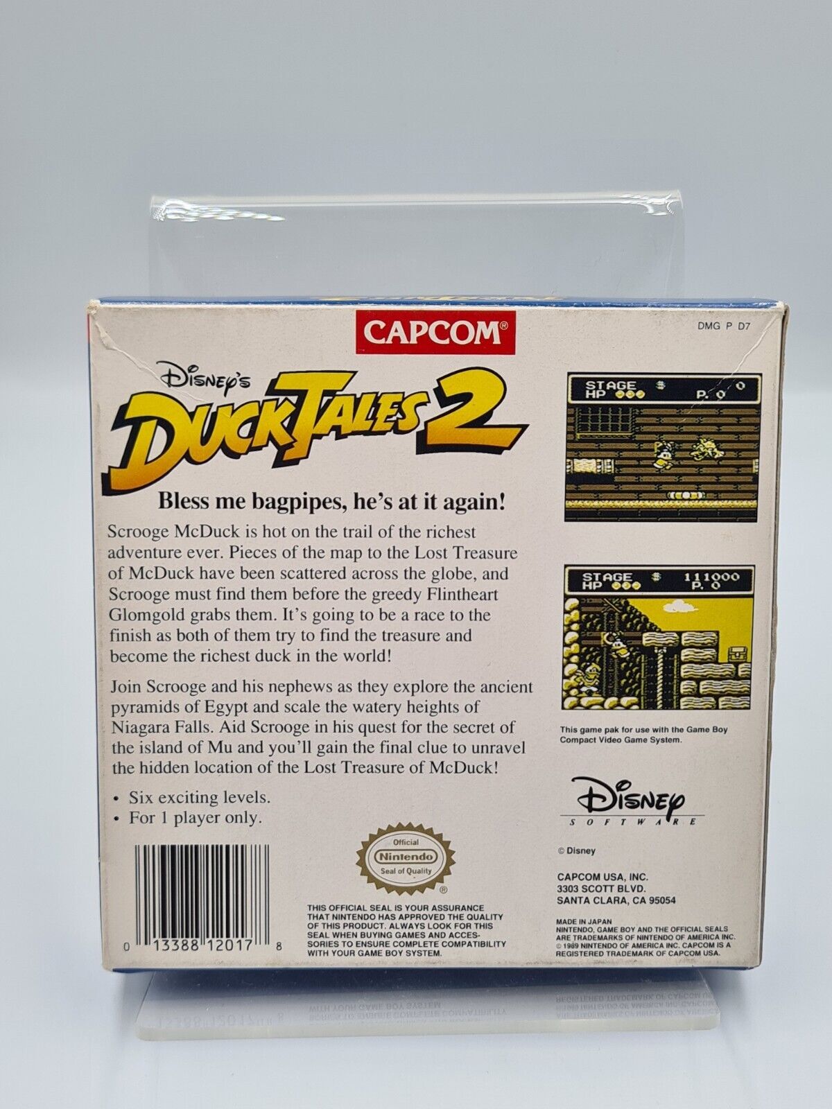 Nintendo Game Boy Classic Disney's DuckTales 2 mit OVP und Anleitung USA - T-Retro-Games