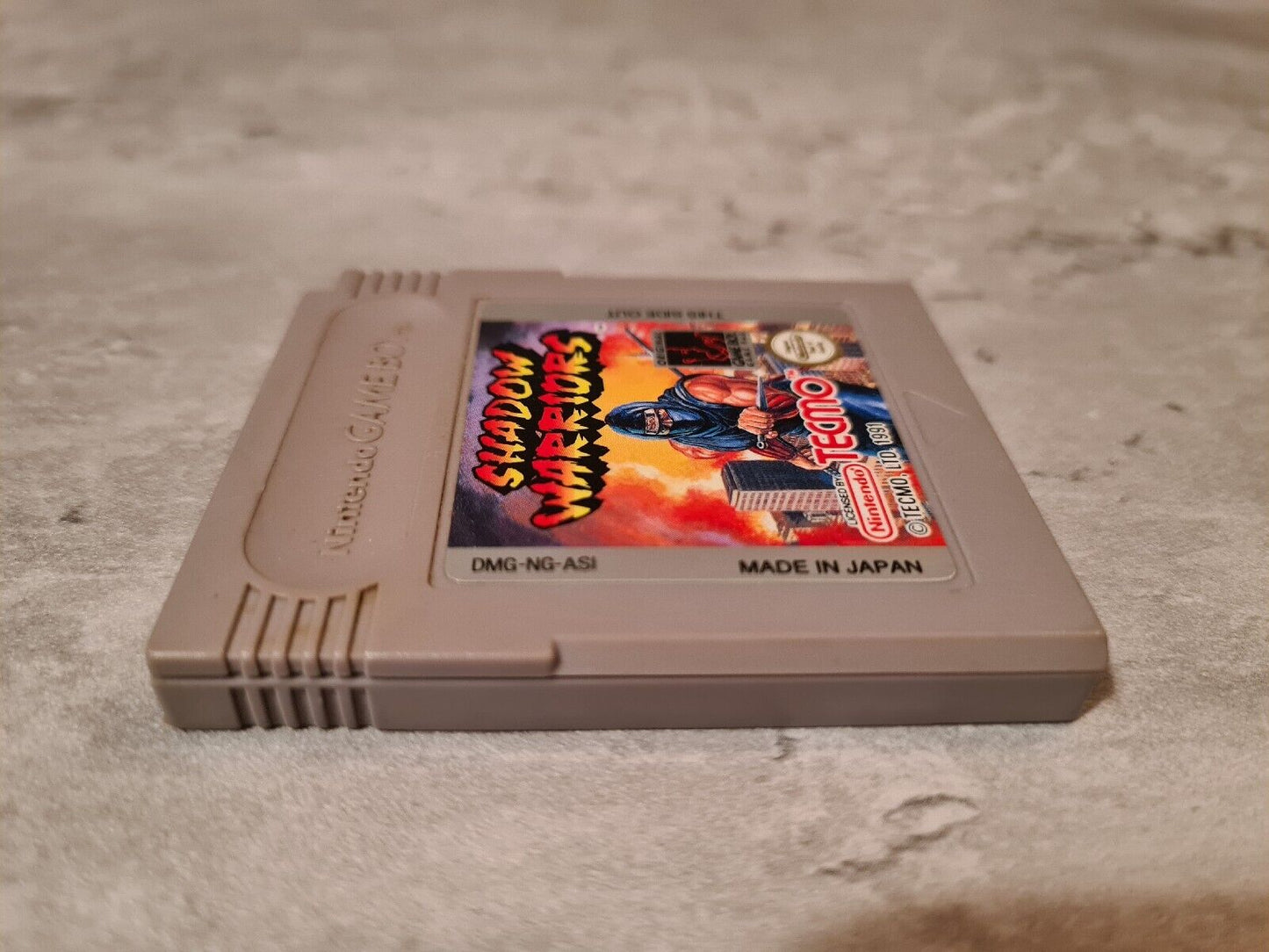 Nintendo Gameboy Classic Spiel Shadow Warriors Modul ASI - T-Retro-Games