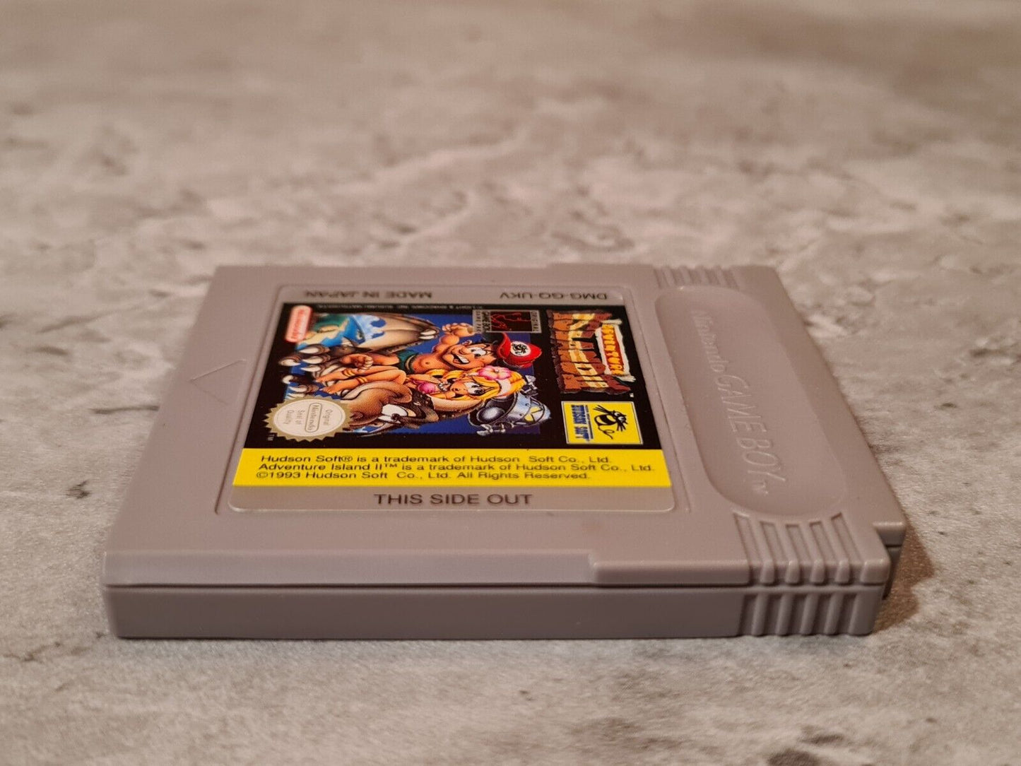 Nintendo Game Boy Classic Spiel Adventure Island II Modul UKV - T-Retro-Games