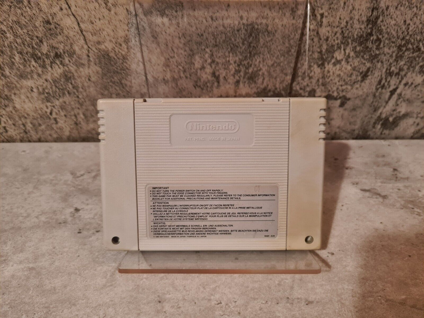 SNES Super Nintendo Saturday Night Slammasters Modul EUR - T-Retro-Games