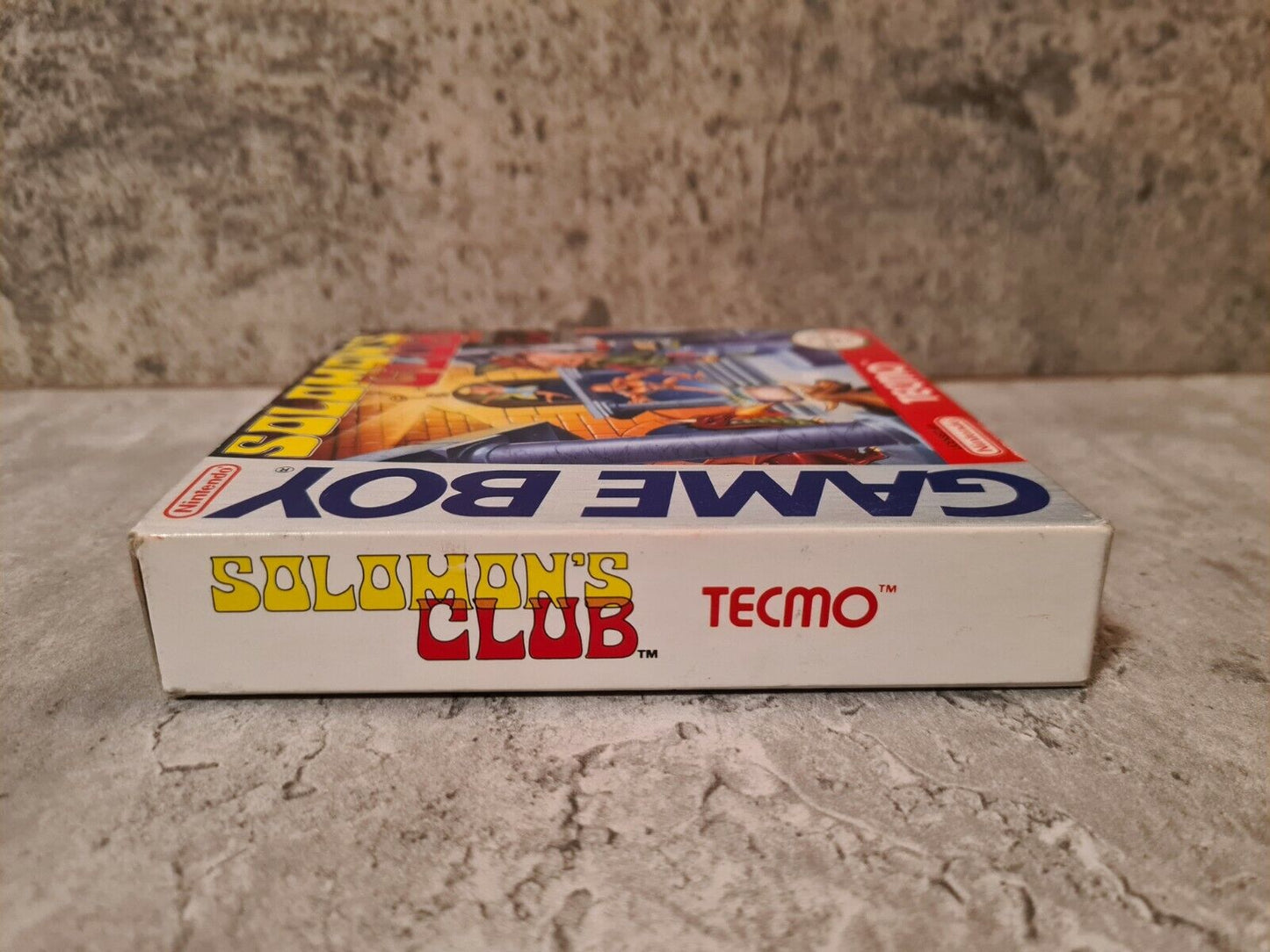 Nintendo Game Boy Classic Solomon's Club mit OVP und Anleitung NOE - T-Retro-Games