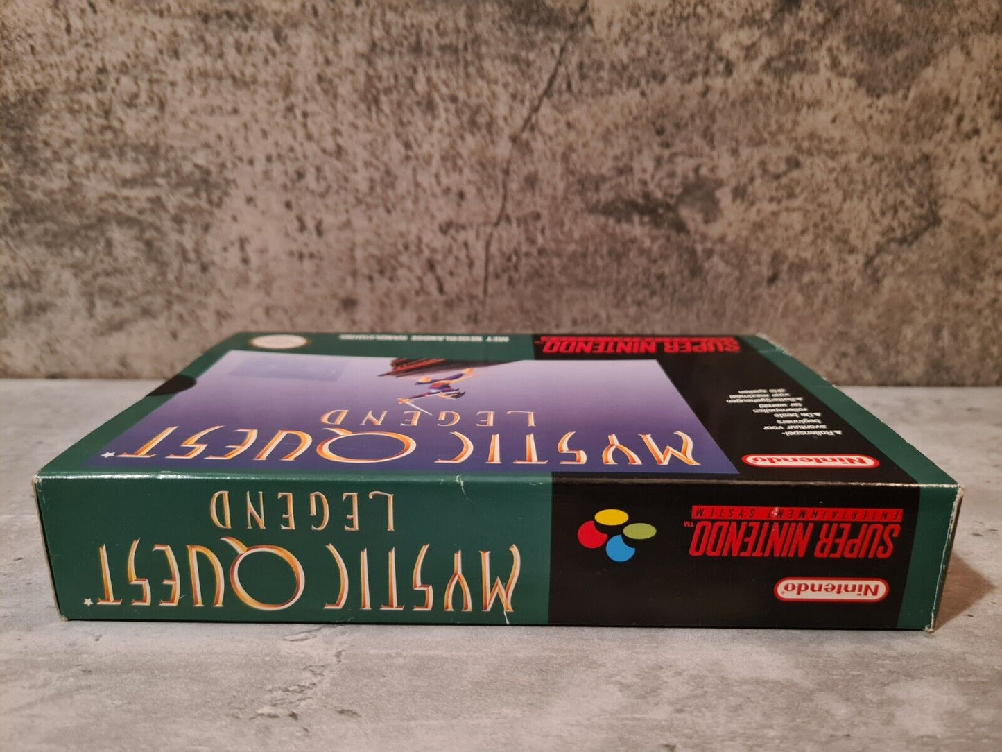 SNES Super Nintendo Mystic Quest Legend mit OVP und Anleitung + Poster HOL - T-Retro-Games