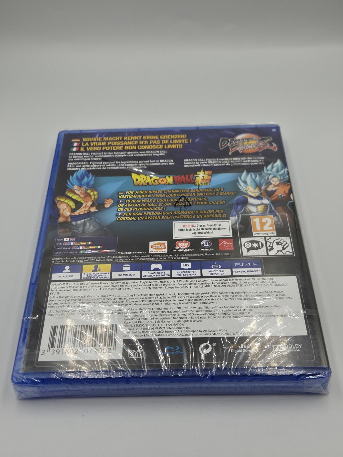 PS4 Playstation 4 Spiel Dragon Ball Fighter Z Sealed Neu New