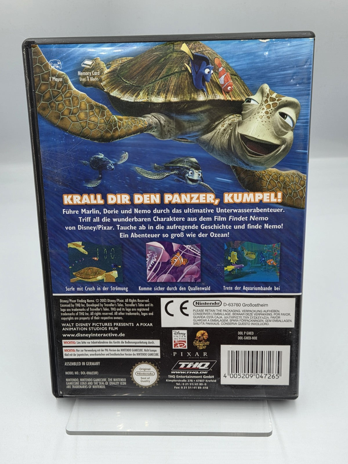 Nintendo GameCube Findet Nemo mit OVP und Anleitung NOE - T-Retro-Games