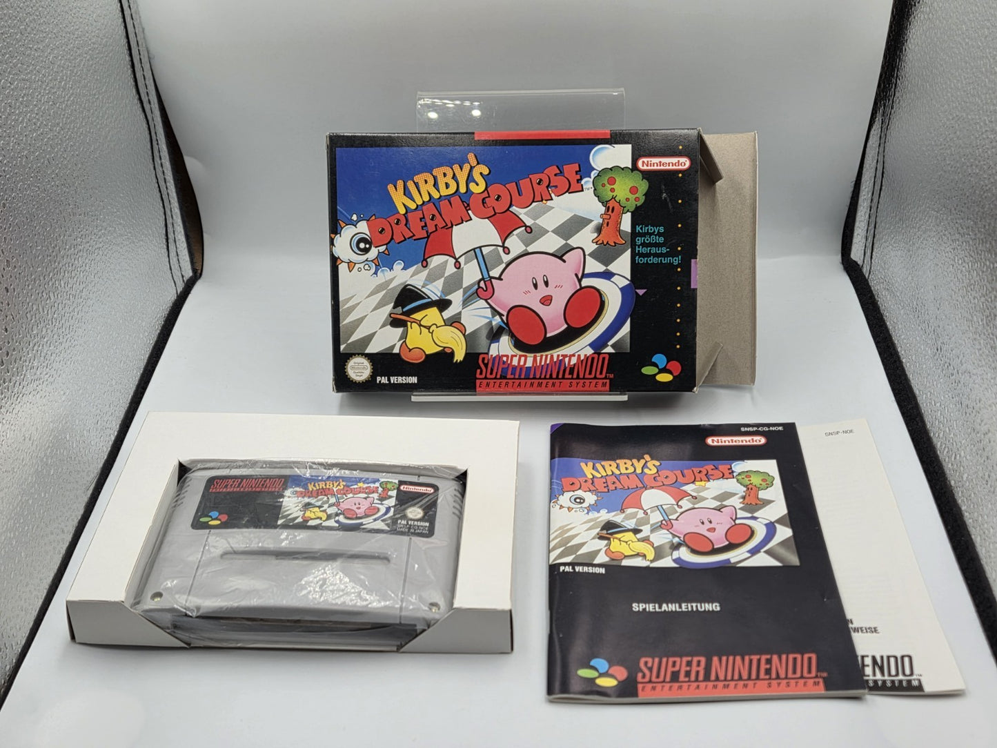 SNES Super Nintendo Kirby's Dream Course mit OVP und Anleitung NOE - T-Retro-Games