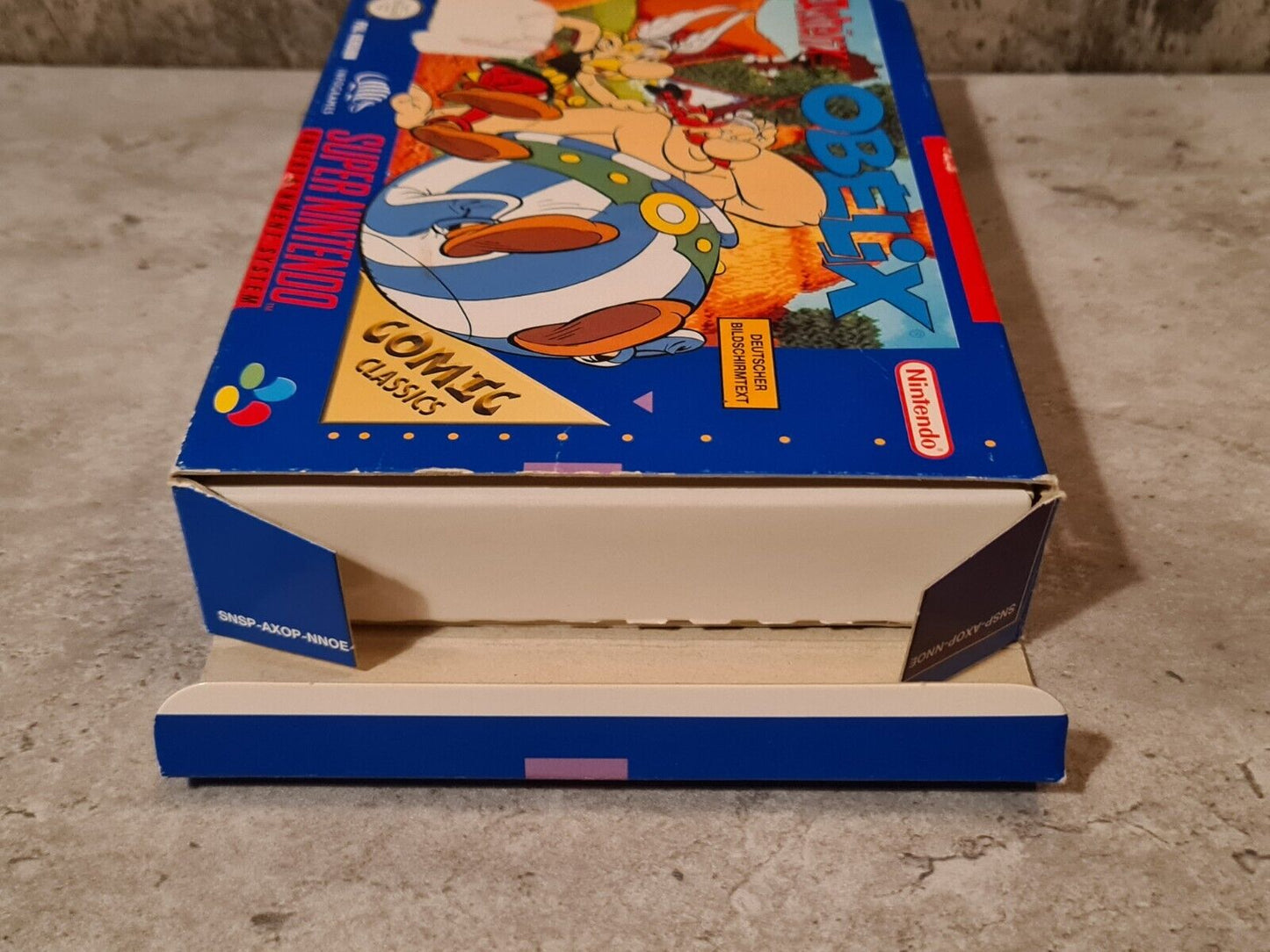 SNES Super Nintendo Asterix & Obelix mit OVP und Anleitung NOE - T-Retro-Games
