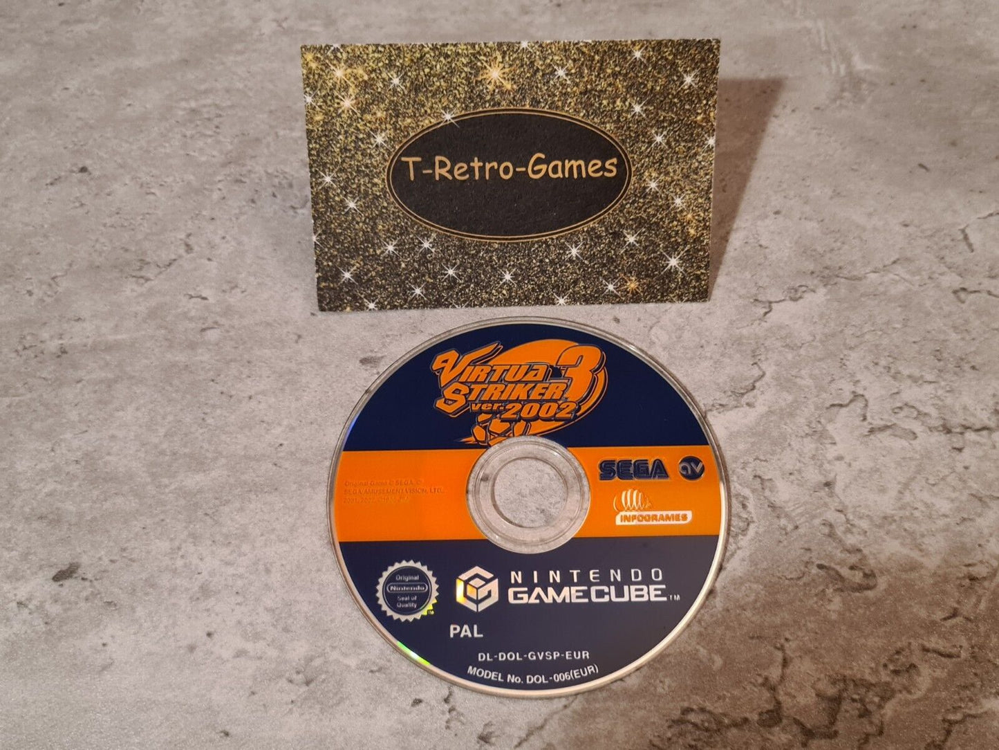 Nintendo GameCube Virtua Striker 3 Vers. 2002 Disc only nur CD EUR - T-Retro-Games