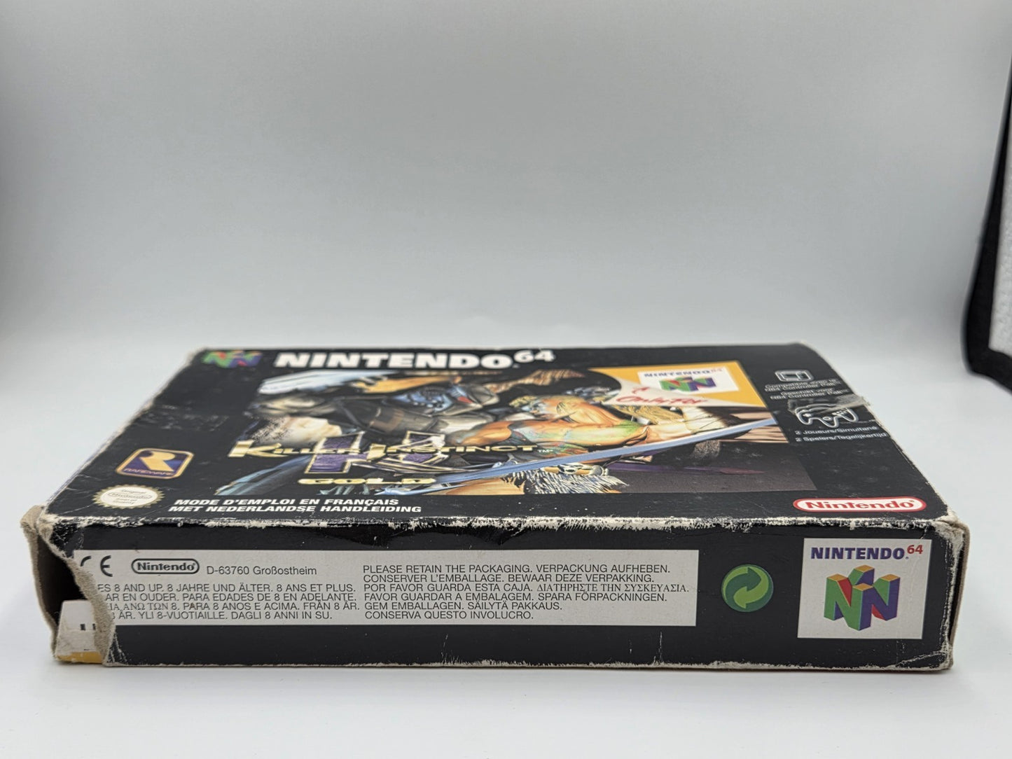 N64 Nintendo 64 Killer Instinct mit OVP und Anleitung FAH
