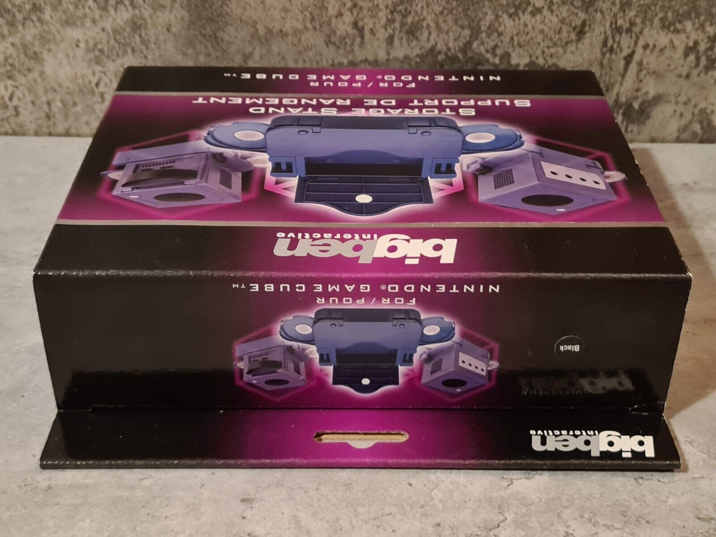 BigBen GameCube CD Storage Stand Aufbewahrungsbox für Discs New Old Stock - T-Retro-Games