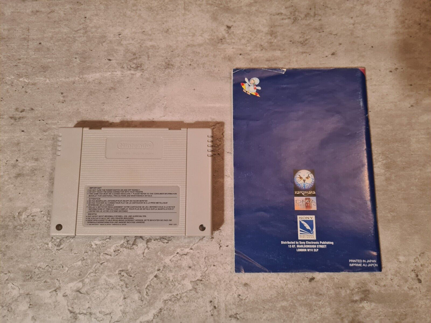 SNES Super Nintendo Lemmings 2 Tribes mit OVP und Anleitung EUR - T-Retro-Games
