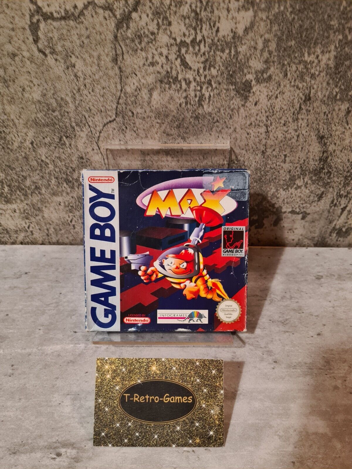 Nintendo Game Boy Classic Max mit OVP und Anleitung NOE - T-Retro-Games