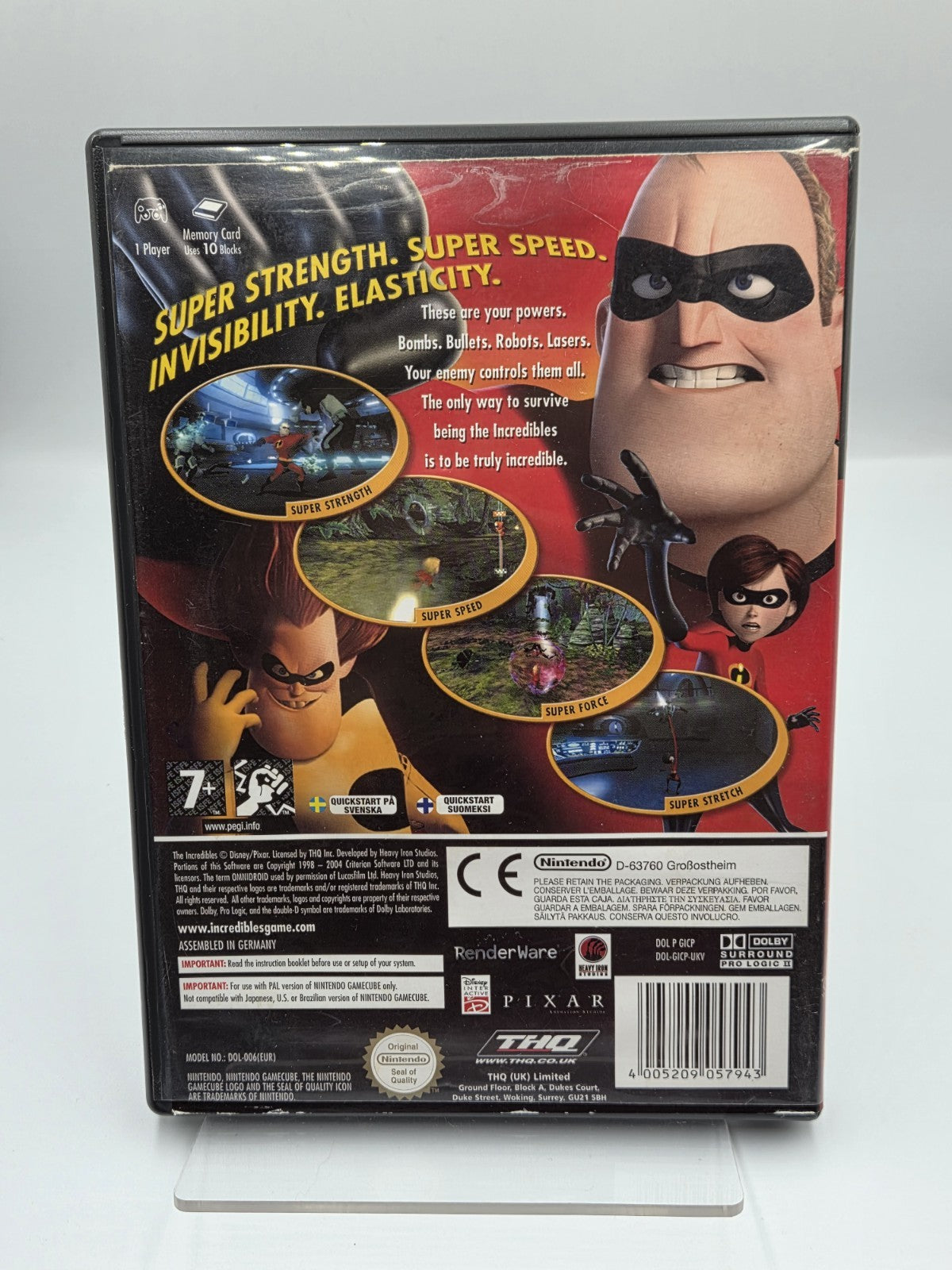 Nintendo GameCube The Incredibles mit OVP und Anleitung UKV