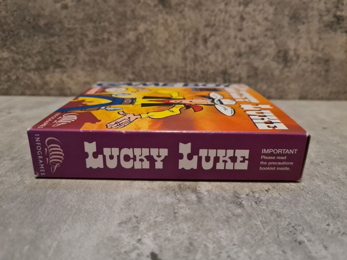 Nintendo Game Boy Classic Lucky Luke mit OVP und Anleitung + Poster FAH - T-Retro-Games