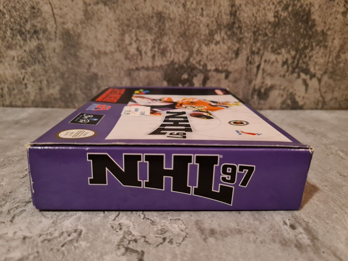 SNES Super Nintendo NHL 97 mit OVP und Anleitung EUR - T-Retro-Games