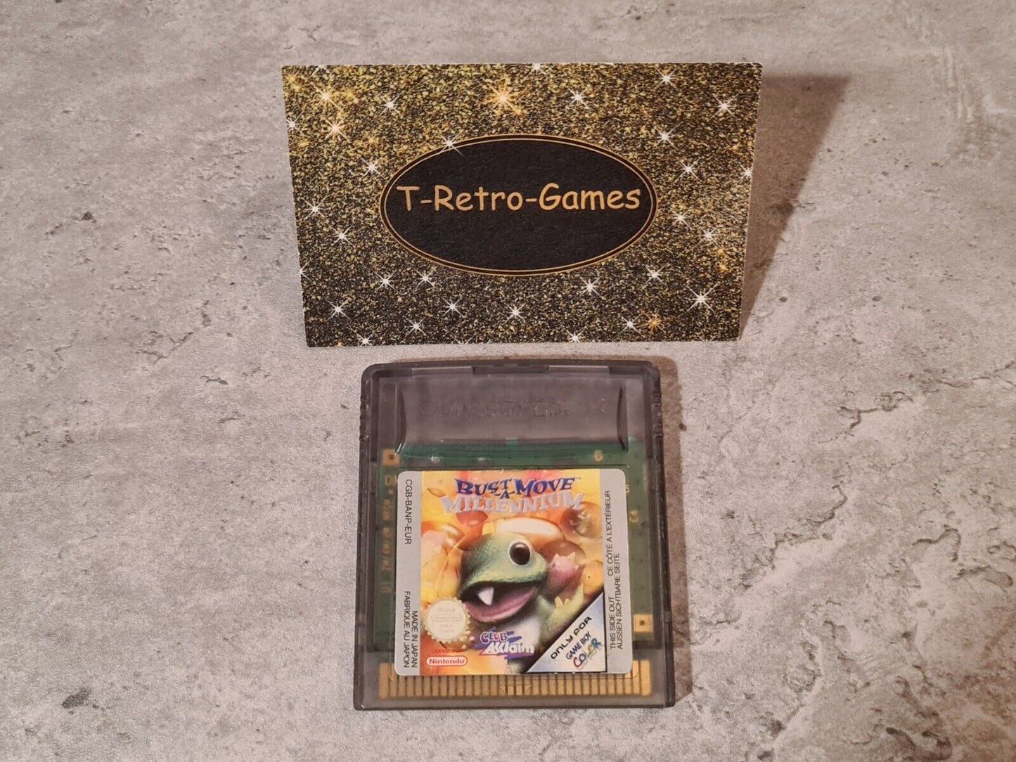 Nintendo Game Boy Color Spiel Bust-A-Move Millennium EUR Modul - T-Retro-Games