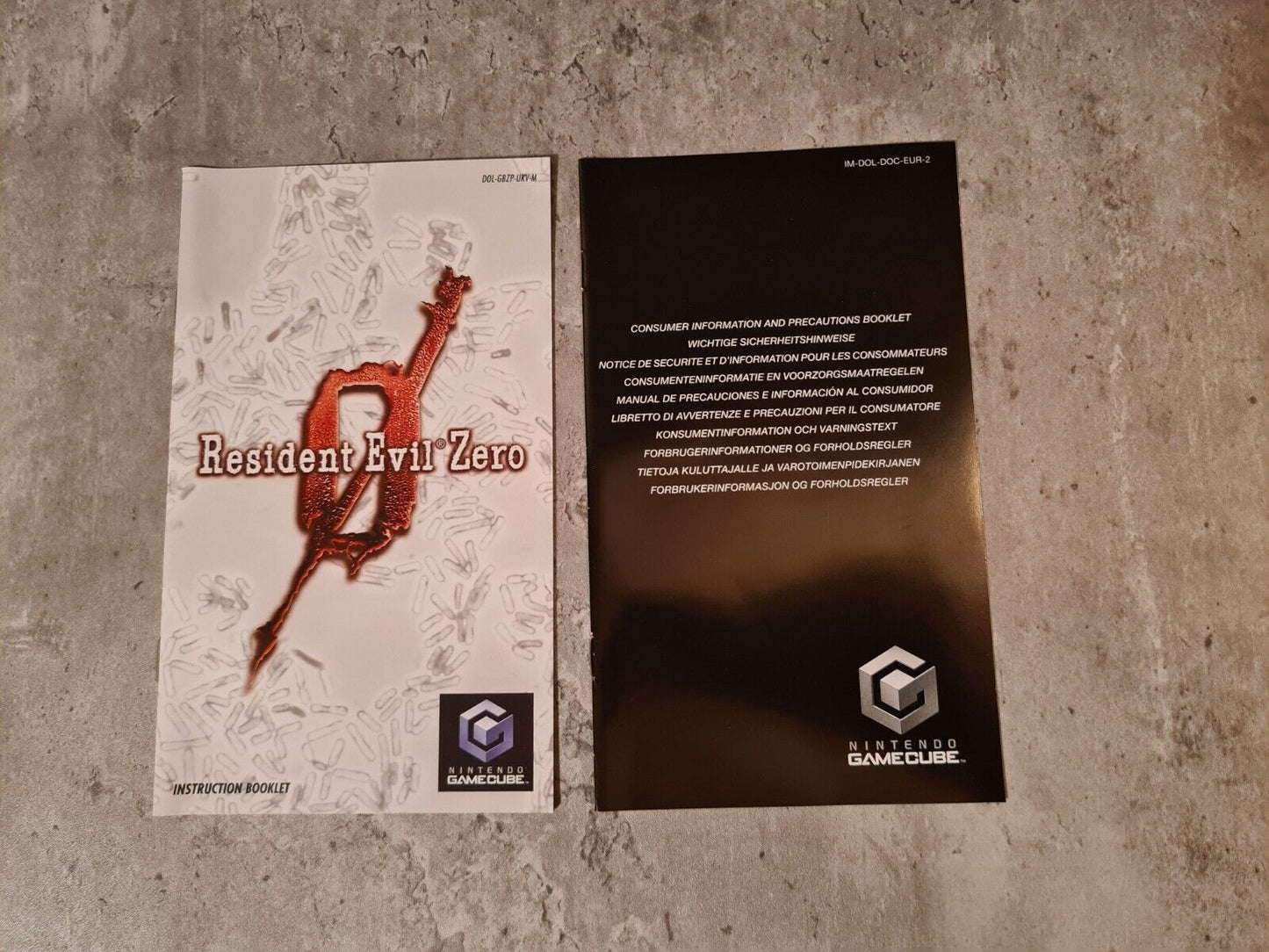 Nintendo GameCube Resident Evil Zero mit OVP und Anleitung UKV 2 Discs - T-Retro-Games