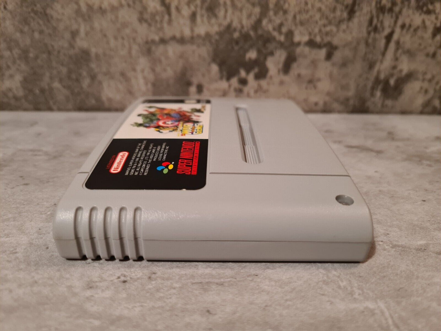 SNES Super Nintendo Marvel Super Heroes in War of The Gems Modul EUR - T-Retro-Games