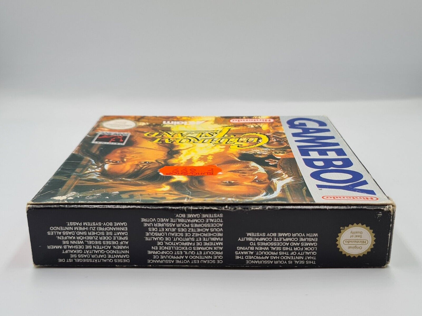 Nintendo Game Boy Classic Cutthroat Island mit OVP und Anleitung EUR - T-Retro-Games