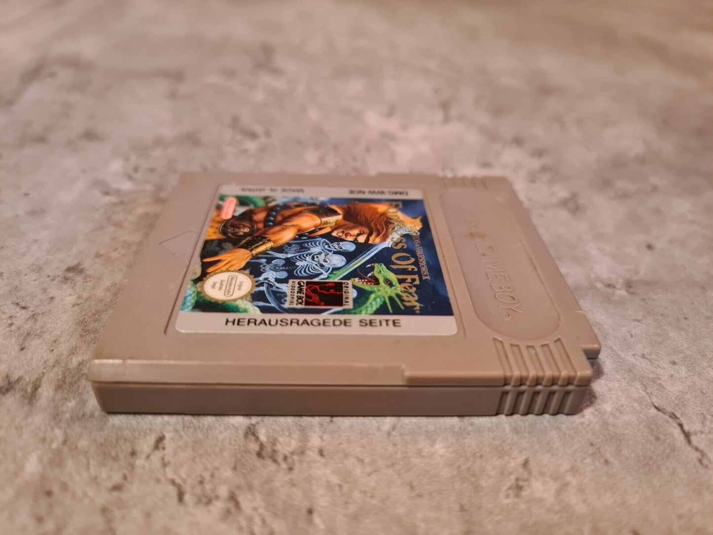 Nintendo Gameboy Classic Spiel Fortress of Fear Modul NOE - T-Retro-Games