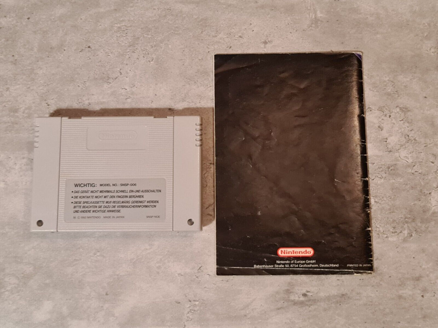 SNES Super Nintendo Super Mario World mit OVP und Anleitung NOE - T-Retro-Games