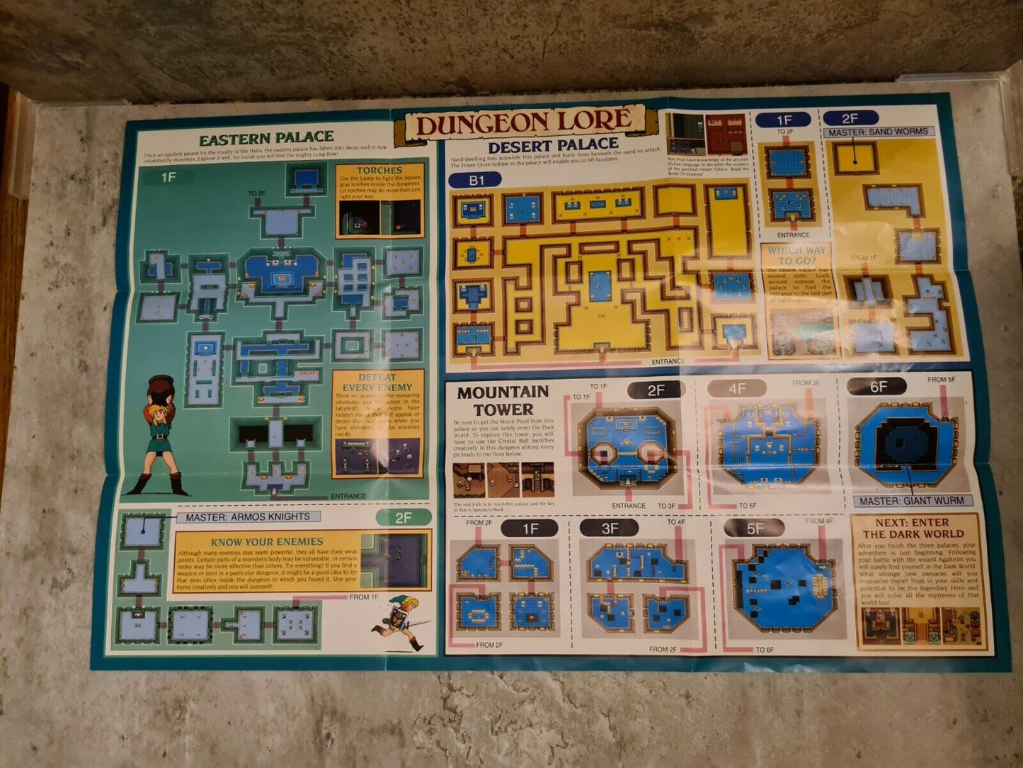 SNES The Legend of Zelda A Link to the Past mit OVP + Anleitung + Karte UKV - T-Retro-Games