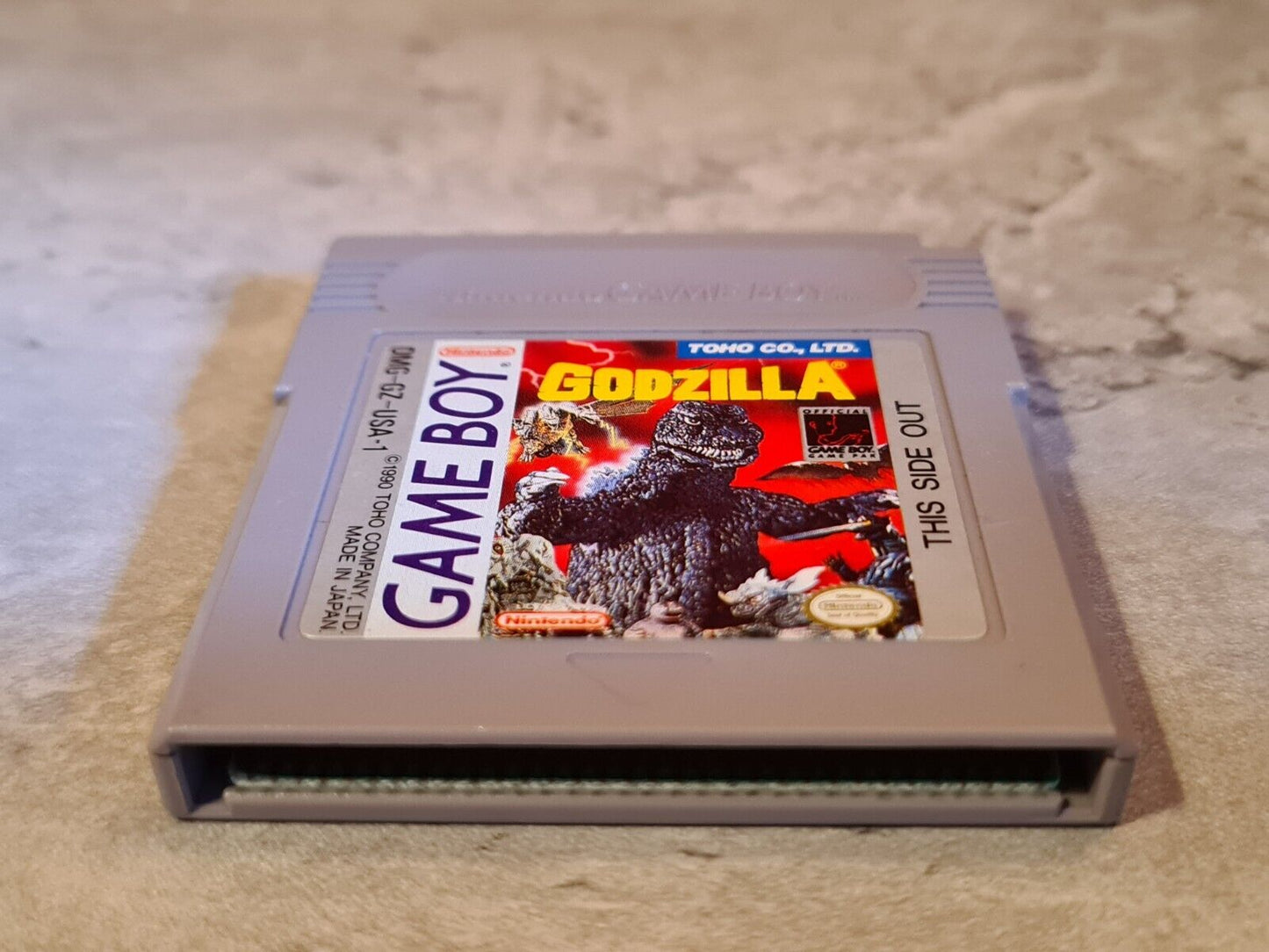 Nintendo Game Boy Classic Spiel Godzilla Modul USA - T-Retro-Games