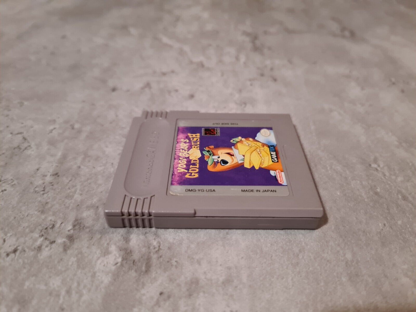 Nintendo Gameboy Classic Spiel Yogi Bear's Gold Rush Modul USA - T-Retro-Games