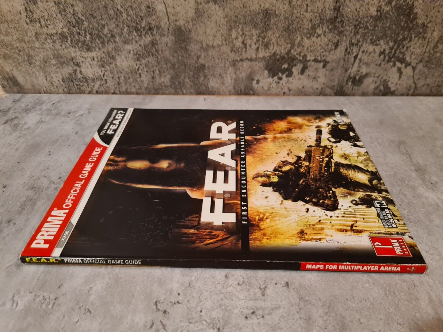 Prima PS3 Xbox360 Fear Official Game Guide Englisch - T-Retro-Games